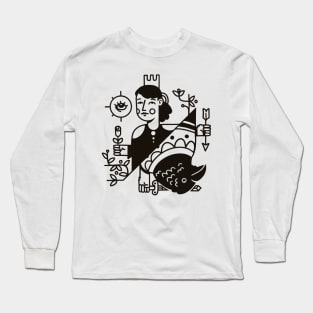 Rook and Queen Long Sleeve T-Shirt